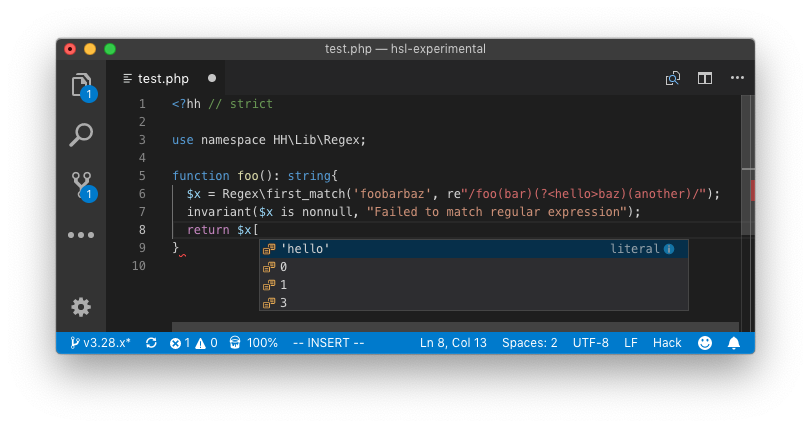 shape key autocomplete example, showing autocomplete for named and positional captures